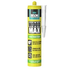 Houtlijm > Bison wood max koker 380 g