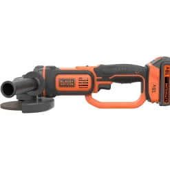 Accu Haakse Slijper|Frees, Slijp & Schaafmachines > BLACK+DECKER haakse slijper / slijptol 18V BCG720N-XJ