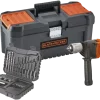 Boormachines > BLACK+DECKER klopboor BEH850KA32-QS in koffer + 32 dlg accessoires