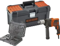 Boormachines > BLACK+DECKER klopboor BEH850KA32-QS in koffer + 32 dlg accessoires