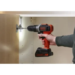 Accuboormachines|Boormachines > BLACK+DECKER 18V klopboor incl. 1.5Ah accu+lader