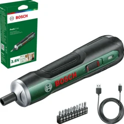 Accuboormachines|Boormachines > Bosch accuschroevendraaier Pushdrive 3,6V set