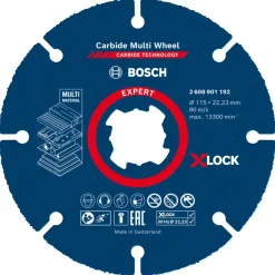 Slijpaccessoires > Bosch Professional Bosch doorslijpschijf X-Lock Carbide Multi Wheel 115mm