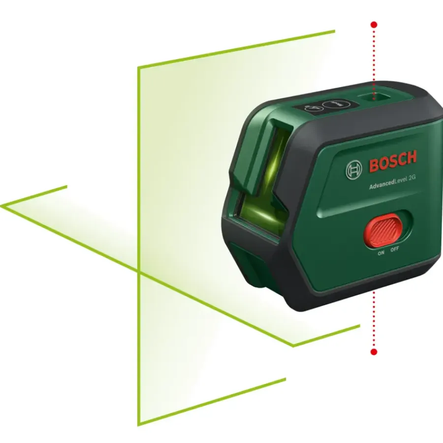 Kruislijnlasers|Waterpassen > Bosch kruislijnlaser AdvancedLevel 2G - Basic