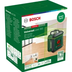 Kruislijnlasers|Waterpassen > Bosch kruislijnlaser / rotatielaser UniversalLevel 360°