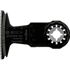 Multitool Accessoires > Bosch multitool accessoire - invalzaagblad AIZ 65 BSB voor hardhout - 65 x 40 mm