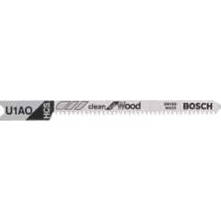 Zaagbladen > Bosch Professional Bosch Prof decoupeerzaagblad U1 clean voor hout - 3 stuks