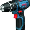 Accuboormachines|Boormachines > Bosch Professional 12V klopboormachine GSB 12V-15 incl. 2 accu's 2.0Ah + lader en L-BOXX