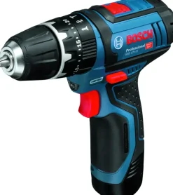 Accuboormachines|Boormachines > Bosch Professional 12V klopboormachine GSB 12V-15 incl. 2 accu's 2.0Ah + lader en L-BOXX