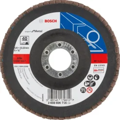 Schuuraccessoires > Bosch Professional Bosch Prof Lamellenschijf 125mm K40