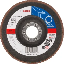 Schuuraccessoires > Bosch Professional Bosch Prof Lamellenschijf X551 125mm K120 metaal