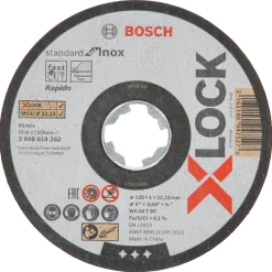Slijpaccessoires > Bosch Professional Bosch slijpschijf X-lock 125mm