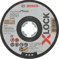 Slijpaccessoires > Bosch Professional Bosch slijpschijf X-lock 115mm
