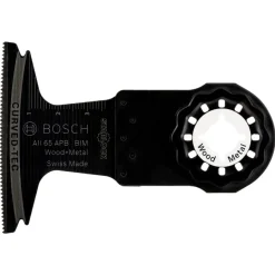 Multitool Accessoires > Bosch Starlock multitool accessoire - invalzaagblad bi-metaal voor hout met spijkers - 65 x 40 mm
