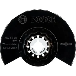 Multitool Accessoires > Bosch Starlock multitool accessoire - ACZ bi-metalen segmentzaagblad voor laminaat / hout / aluminium - 58 mm