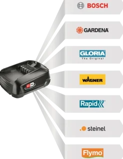 Overige Elektrisch Gereedschap Accessoires > Bosch 18V accu 2,5Ah + lader voor het 'Power for All' accuplatform van , Gardena en o.a. Gloria