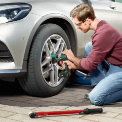 Overig Accu Gereedschap|Sleutels- En Doppensets > Bosch 18V slagmoersleutel ImpactDrive 350Nm incl. 3-delige krachtdoppenset (zonder accu)