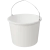 Bouwemmers & Speciekuipen|Bouwemmers & Speciekuipen > Gripline Bouwemmer wit 12 liter