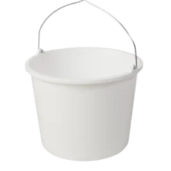 Bouwemmers & Speciekuipen|Bouwemmers & Speciekuipen > Gripline Bouwemmer wit 12 liter