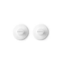 Brabantia ReNew Handdoekhaakjes - 2 stuks - White
