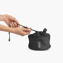 Brabantia wasknijperzakje compact zwart