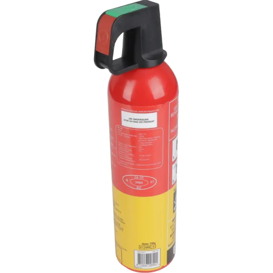 Brandblussers > Smartwares Brandblusspray Compact 750ml PFAS-vrij Brandklasse AF
