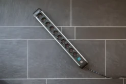 Stekkerdozen > Brennenstuhl Premium-Alu-Line stekkerdoos 10-voudig met schakelaar aluminium 3 Meter