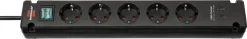 Stekkerdozen > Brennenstuhl Stekkerdoos 5-voudig + 2 USB-C 3 Meter Zwart