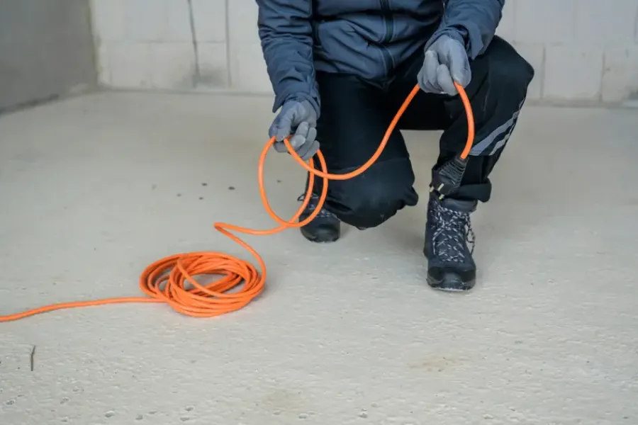 Verlengsnoeren > Brennenstuhl Verlengsnoer 20 meter IP44 Oranje