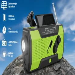 Audio & Video Accessoires > Geen Brixy draagbare noodradio