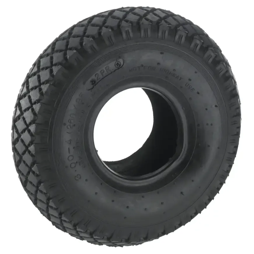 Buitenband rubber 260mm tot 200kg