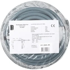 Grondkabels & Buitenkabels > Geen Buitenkabel YMVK 3x2,5 mm² 25 Meter