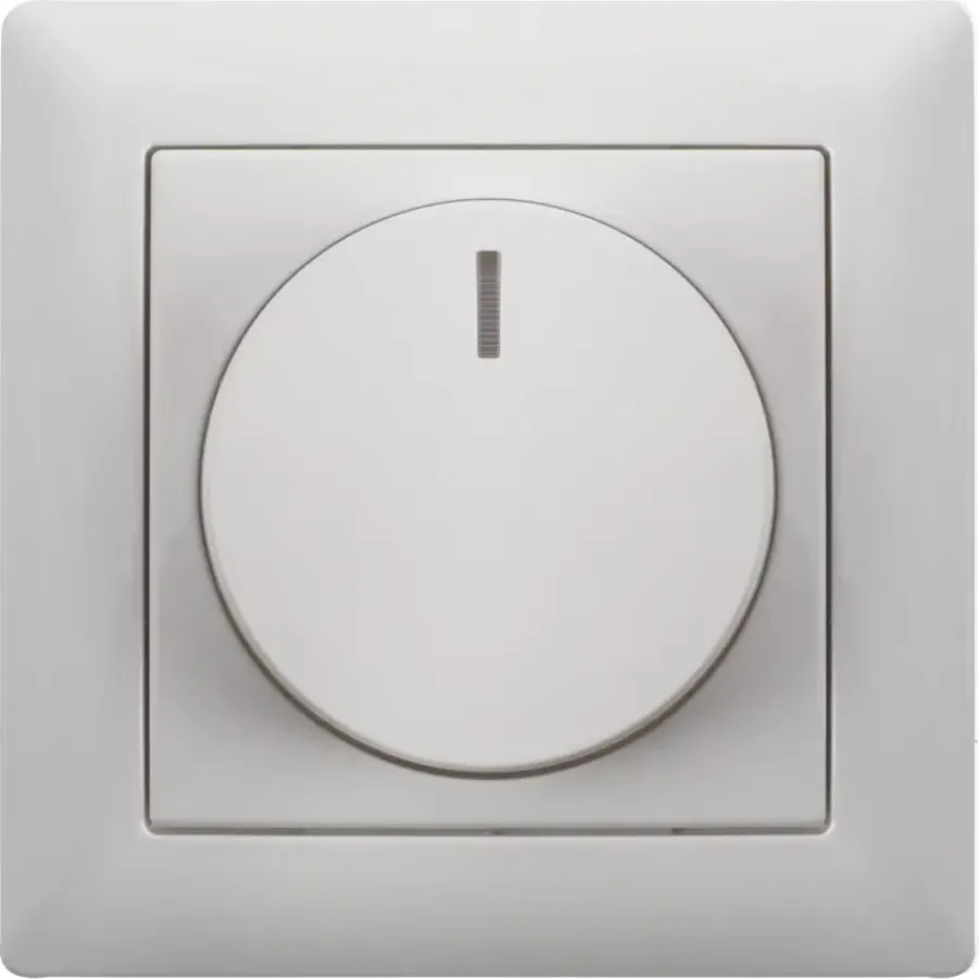 Dimmers|Inbouw Schakelmateriaal > Busch-Jaeger Balance SI Centraalplaat Dimmer Wit