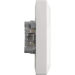 Inbouw Schakelmateriaal|Stopcontacten & Overige Contactdozen > Busch-Jaeger Balance SI Dubbel Geaard Stopcontact Wit