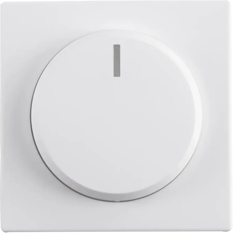 Dimmers|Inbouw Schakelmateriaal > Busch-Jaeger Future Linear Centraalplaat Dimmer Mat Wit