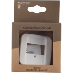 Afdekramen|Inbouw Schakelmateriaal > Busch-Jaeger Reflex SI Afdekplaat USB Wit
