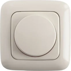 Dimmers|Inbouw Schakelmateriaal > Busch-Jaeger Reflex SI Centraalplaat Dimmer Crème