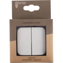 Schakelaars|Stopcontacten & Overige Contactdozen > Busch-Jaeger Reflex SI serieschakelaar wit