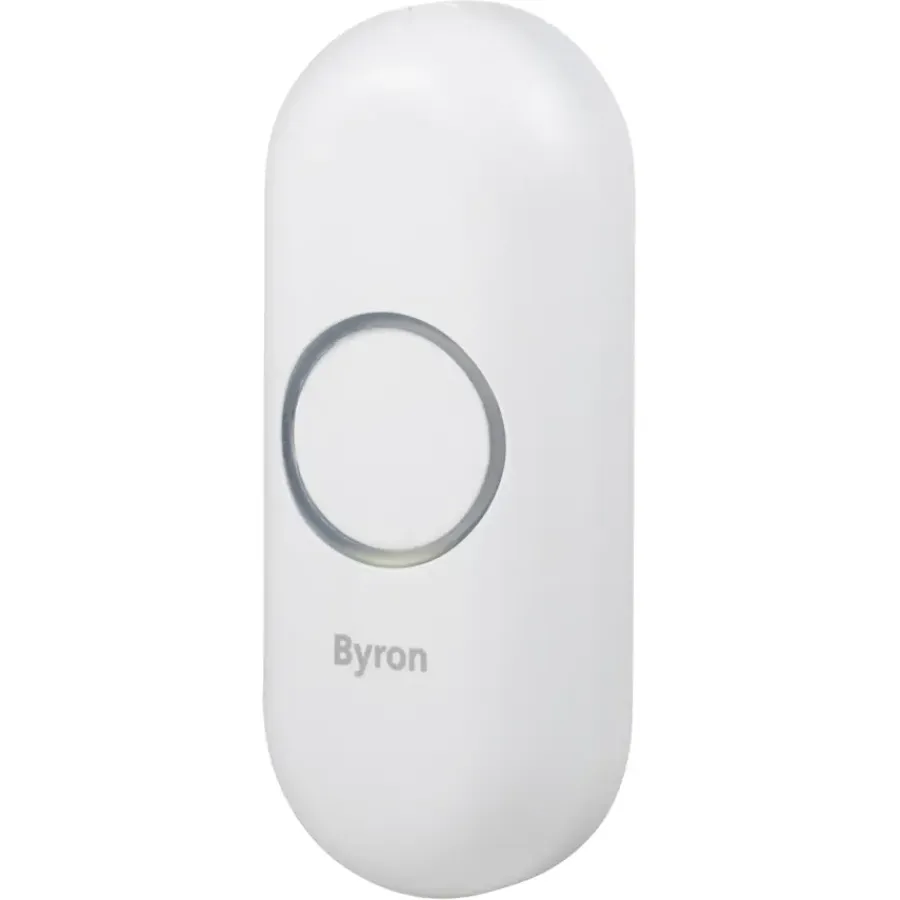 Intercoms & Deurbellen|Elektronische Beveiliging > Byron DBY-21134 Draadloze deurbel Complete set 100m