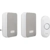 Intercoms & Deurbellen|Elektronische Beveiliging > Byron DBY-22324 Draadloze deurbel Complete set 150m