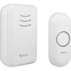 Intercoms & Deurbellen|Elektronische Beveiliging > Byron DBY-22311 Draadloze deurbelset batterij 150m