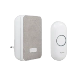 Intercoms & Deurbellen|Elektronische Beveiliging > Byron DBY-22322 Draadloze deurbelset plugin 150m