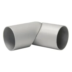 Cando flexibele hoek voor trapleuning Ø45mm alu
