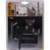 CanDo leuninghouder Milan Mat Zwart (2 stuks)