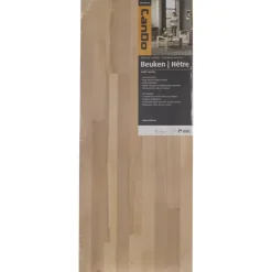 Timmerpanelen > CanDo massief timmerpaneel beuken 18mm 100x40cm