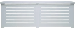 CanDo Radiatorpaneel Chester Wit MDF 100x60 cm