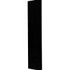 CanDo Radiator Zijpaneel Mix&Match Zwart MDF 110x23,5 cm - 2 Stuks