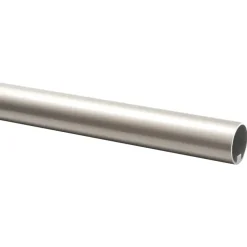 CanDo trapleuning rond Ø 45 mm aluminium met RVS look, lengte 390 cm