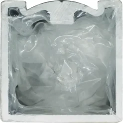 Cando trapleuning vierkant 40x40 mm RVS 100 cm