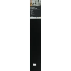 CanDo Traprenovatie Stootbord Zwart 20x130 cm - 3 Stuks